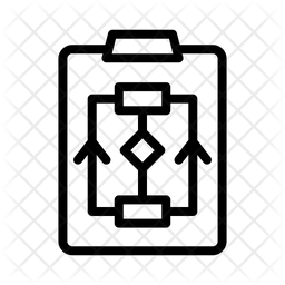 Procedure Icon - Download in Line Style