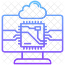 Procesador Computacion En La Nube Procesador Icon