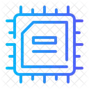 Procesador Cpu Chip Ícone