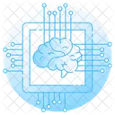 Inteligencia Artificial Inteligencia De Datos Ia Icono