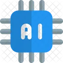 Procesador de inteligencia artificial  Icono