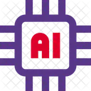 Procesador de inteligencia artificial  Icono