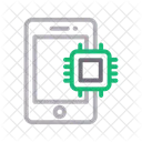 Movil CPU Procesador Icono