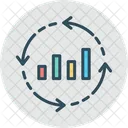 Procesamiento De Datos Procesamiento De Archivos Almacenamiento Icono