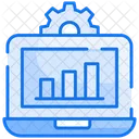 Procesamiento de datos  Icono