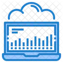 Procesamiento de datos en la nube  Icono