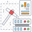 Exploracion De Datos Mineria De Datos Extraccion De Datos Icon
