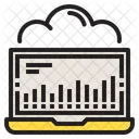 Procesamiento de datos en la nube  Icono