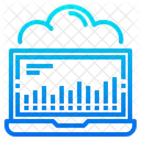 Procesamiento de datos en la nube  Icono