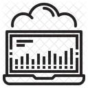 Procesamiento de datos en la nube  Icono