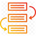 Kaizen Iteracion Flujo De Trabajo Icono