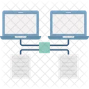 Proceso De Conexion Conexion De Base De Datos Transferencia De Archivos Icono