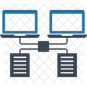 Proceso De Conexion Conexion De Base De Datos Transferencia De Archivos Icono