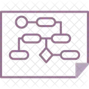 Proceso de flujo de trabajo  Icono