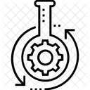 Investigacion Proceso Rueda Dentada Icono