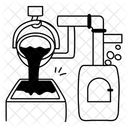 Metalurgia Industrial Proceso Icono