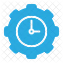 Process Gear Time Icon