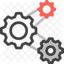 Process Workflow Gear Icon