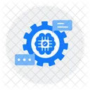 Process Automation Ai Workflow Machine Learning Workflow Icon