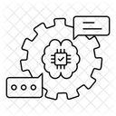 Process Automation Ai Workflow Machine Learning Workflow Icon