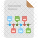 Workflow Layout Diagram Icon