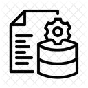 Process Data Analyze Transform Icon