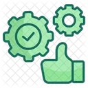 Growth Presentation Process Strategies Icon