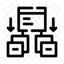 Process Flow Workflow Steps Icon