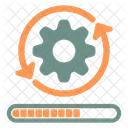 Process Progress Gear Icon