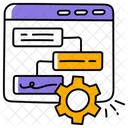 Process Vector Chart Icon