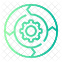 Process Work In Progress Management Icon