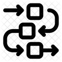 Process Workflow Planning Icon
