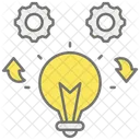 Process Improvement Gear Management Icon