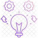 Process Improvement Gear Management Icon