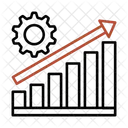 Process Improvement Gear Management Icon