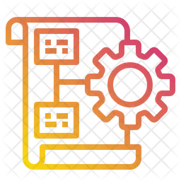 Process Management Flowchart  Icon