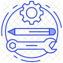 Process Tool Designing Equipment Repairing Tools Icon