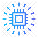 Processador Eletronica Chip Ícone
