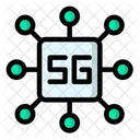 Processador 5G  Ícone