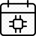 Processador de agendamento  Ícone