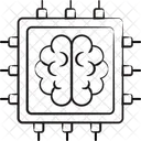 Inteligencia Artificial Processador Ai Icon