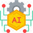 IA Artificial Inteligencia Icon