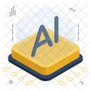 Processador Ai Microprocessador Microchip Icon
