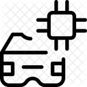 Processador De Realidade Virtual Processador Vr Microchip Vr Ícone