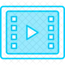 Processamento De Video Video Computador Ícone