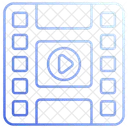 Processamento De Video Video Midia Ícone