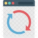 Processamento Web Sincronizacao Sincronizacao Icon