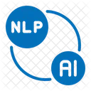 Processamento Processamento De Linguagem Natural PNL Ícone