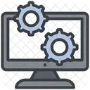 Dados Tecnologia Processamento Ícone