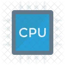 CPU Puce Processeur Icône